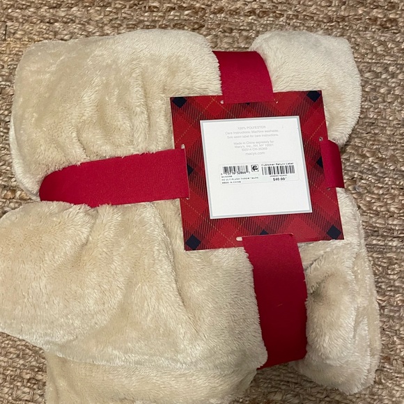 Charter Club Ultra Soft Throw / Blanket, Tan Cream NWT Gift Box PRICE‎ DROPPED! - Picture 9 of 9